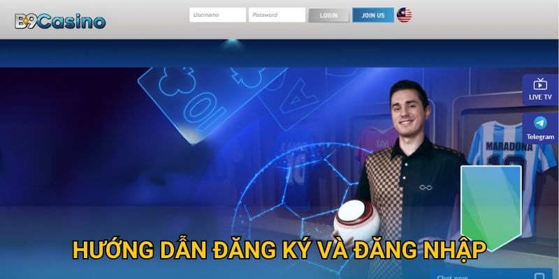 Hướng dẫn đăng ký và đăng nhập